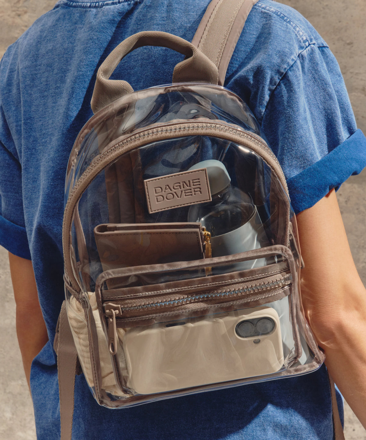 Dakota Stadium Backpack in Clear, Small