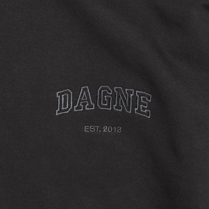 Varsity Logo Hoodie in Onyx, 2X