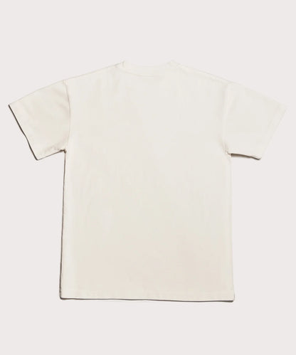 Varsity Logo T-shirt in Moonbeam, Large