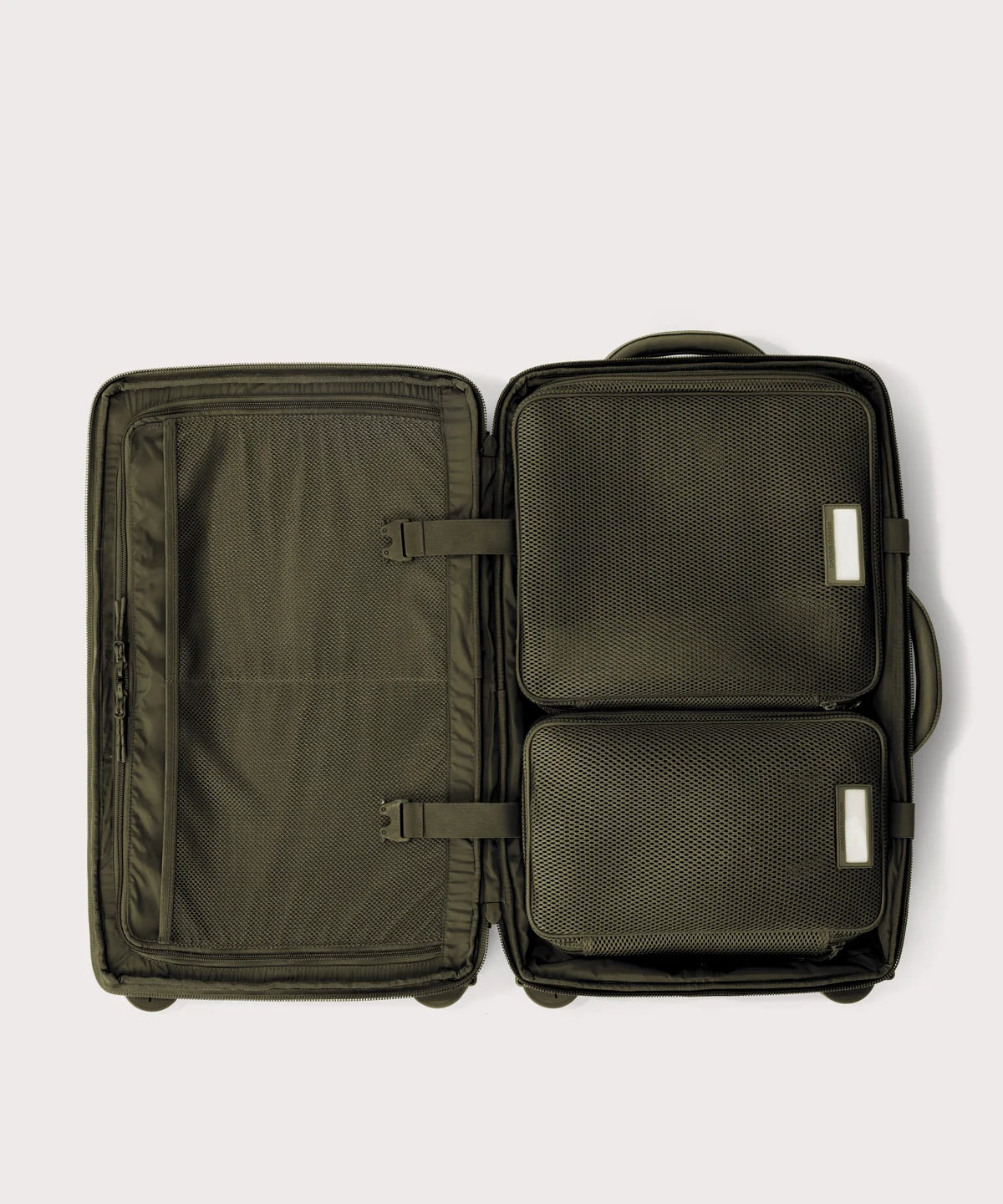 Roma Packing Cube in Dark Moss Air Mesh, Medium