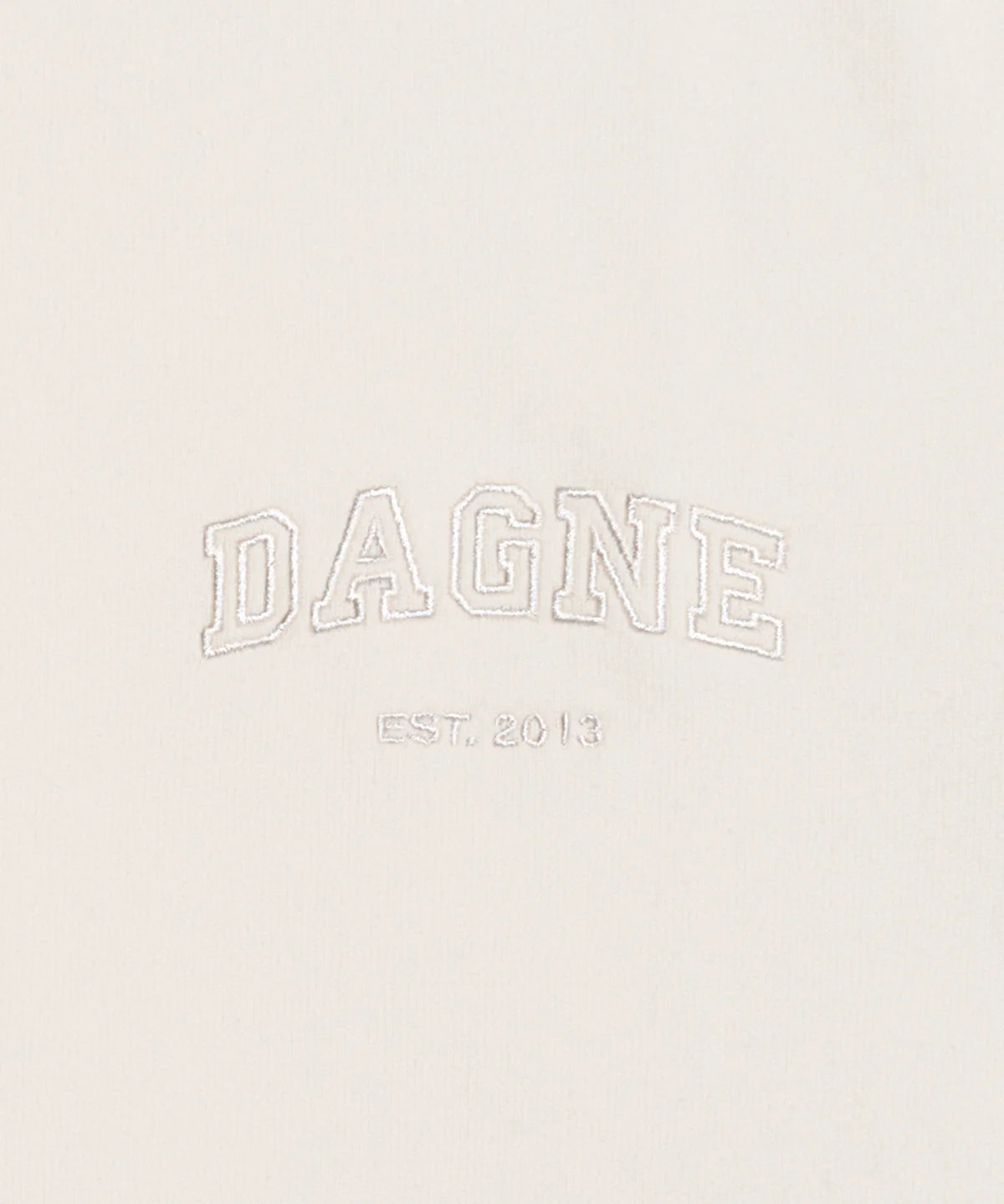 Varsity Logo T-shirt in Moonbeam, Medium
