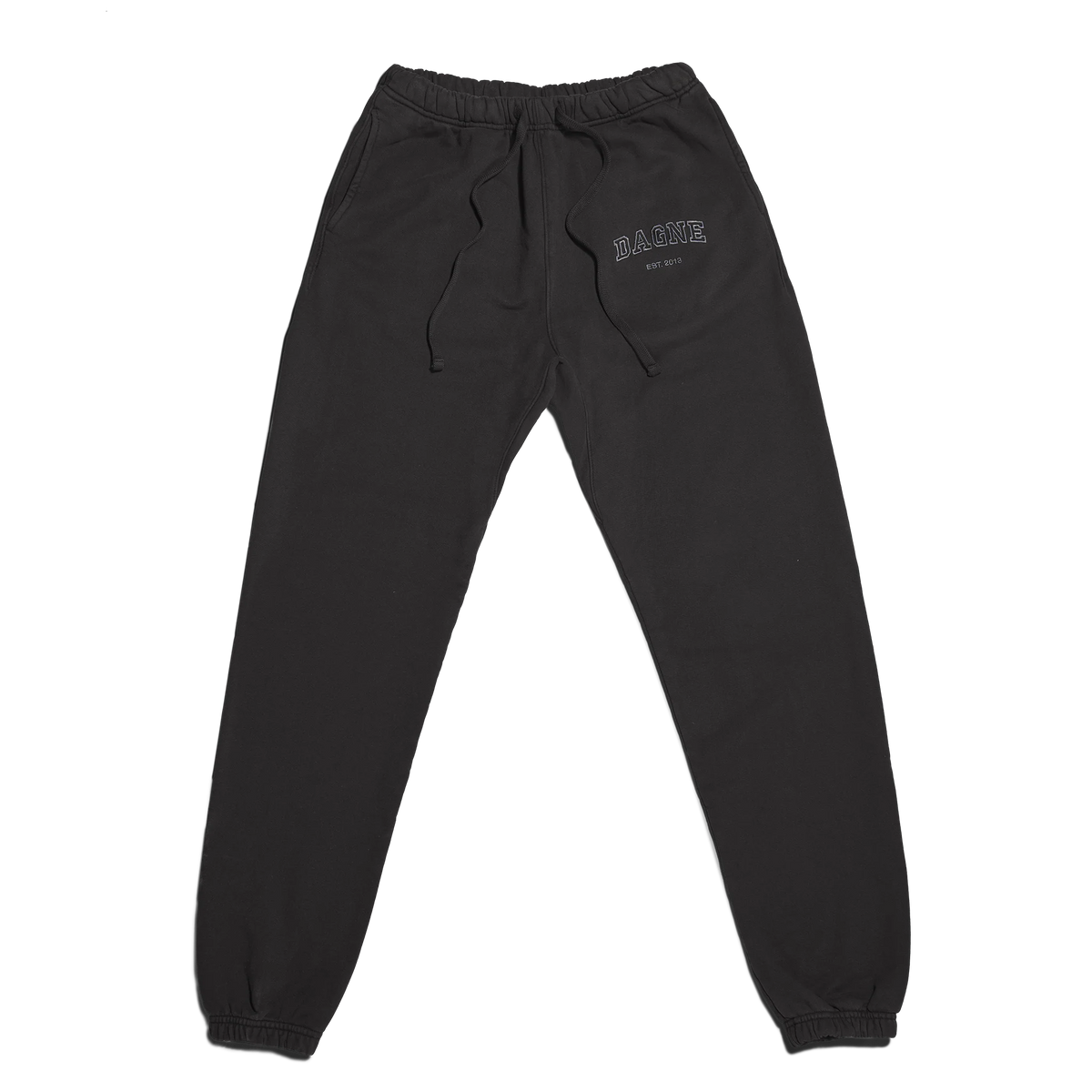 Varsity Logo Sweatpants in Onyx, XL