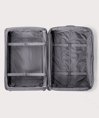 Sydney Checked Luggage in Ash, Larger - 28.5 inch