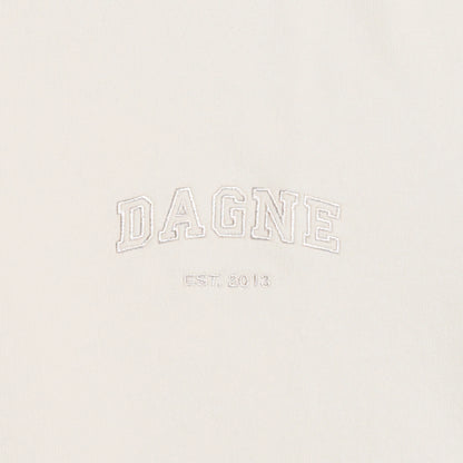 Varsity Logo T-shirt in Moonbeam, 4X