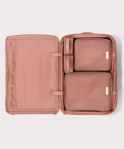 Sydney Checked Luggage in Warm Dust, Larger - 28.5 inch