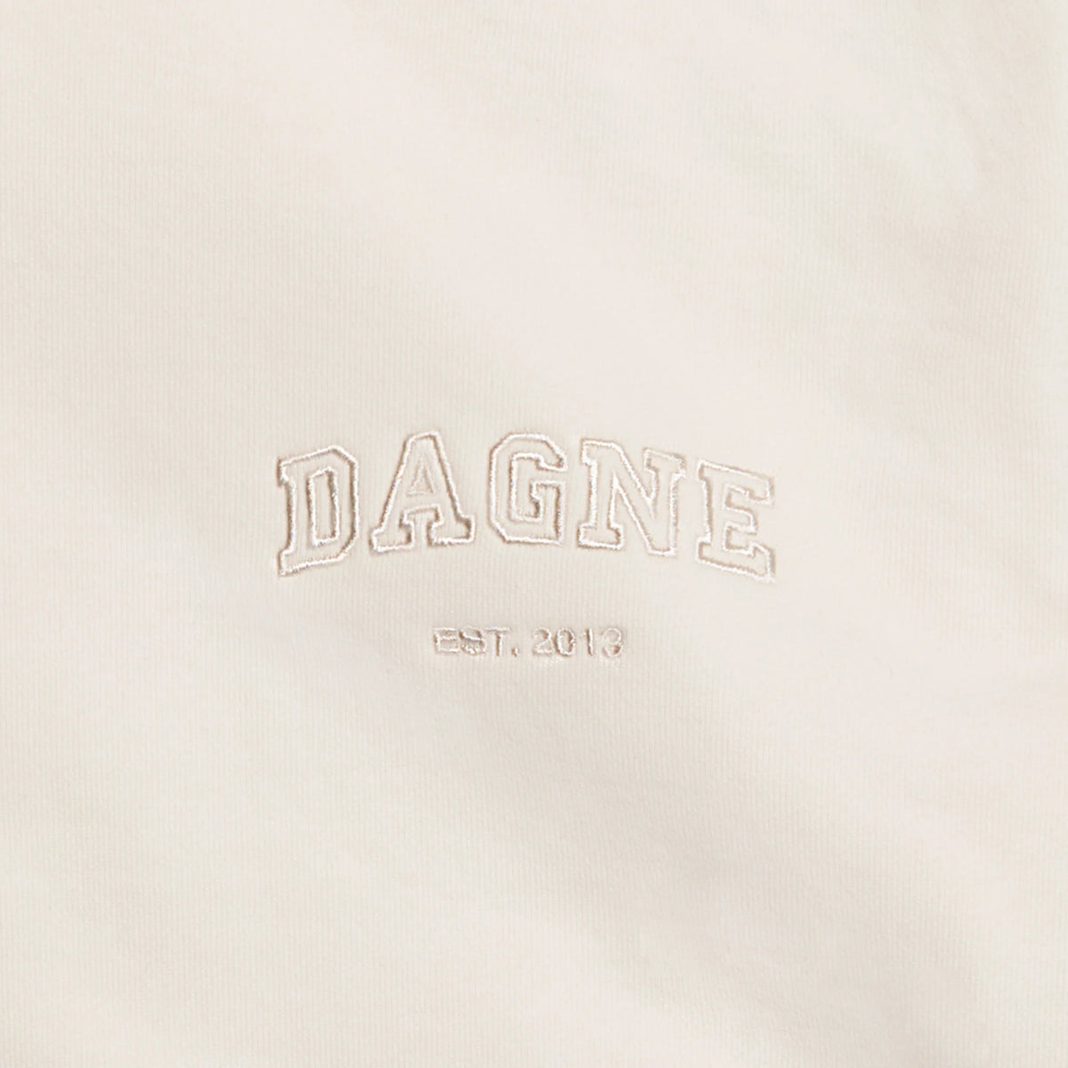 Varsity Logo Hoodie in Moonbeam, 4X