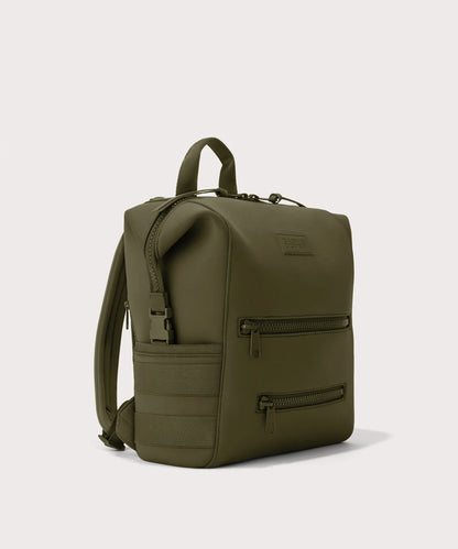 Indi Diaper Backpack in Dark Moss, Medium