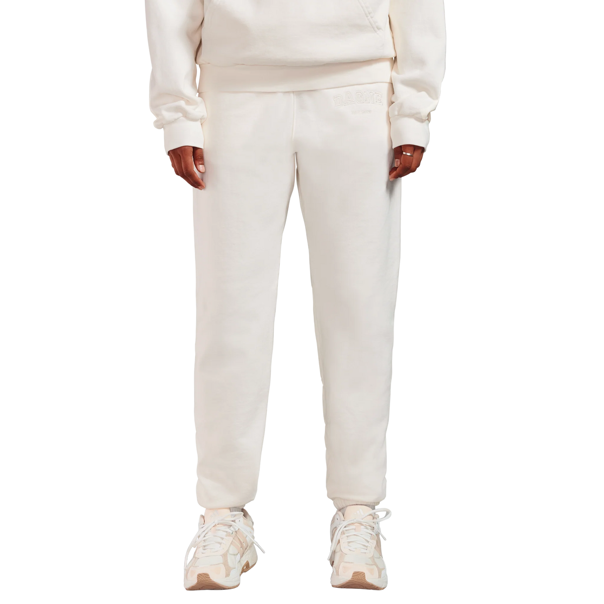 Varsity Logo Sweatpants in Moonbeam, 4X