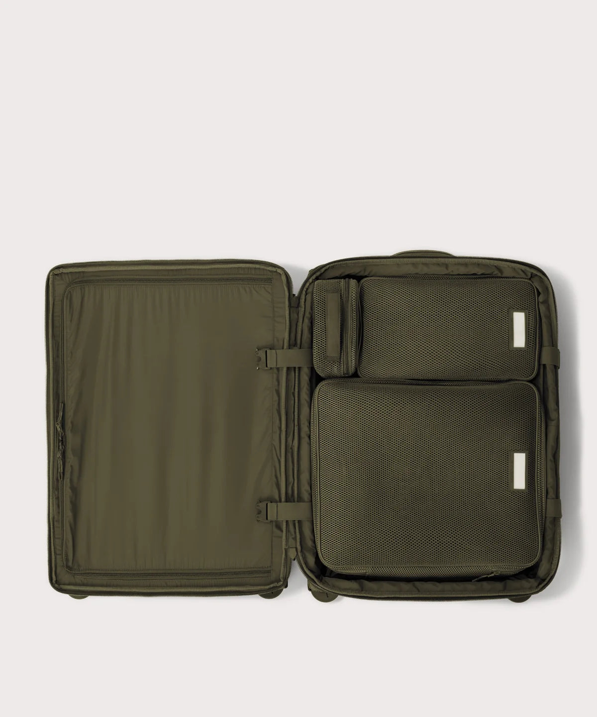 Roma Packing Cube in Dark Moss Air Mesh, Extra Large
