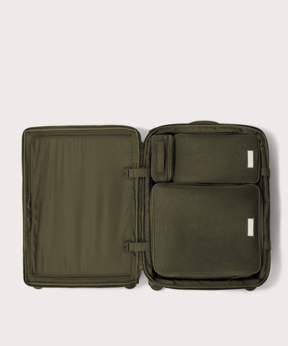 Roma Packing Cube in Dark Moss Air Mesh, Extra Large
