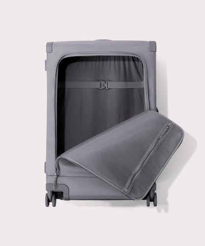 Sydney Checked Luggage in Ash, Larger - 28.5 inch