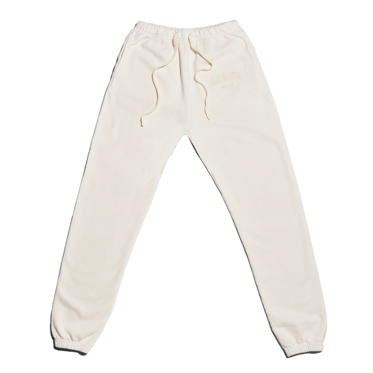 Varsity Logo Sweatpants in Moonbeam, 4X
