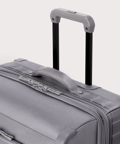 Sydney Checked Luggage in Ash, Larger - 28.5 inch