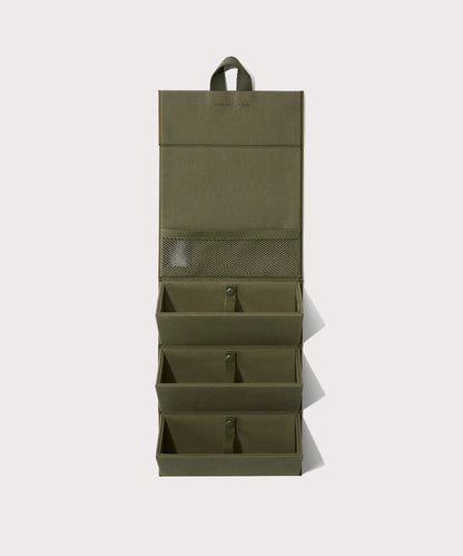 Remi Glasses Case in Dark Moss