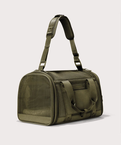 Kyoto Pet Carrier in Dark Moss, Large