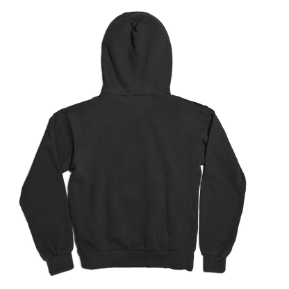 Varsity Logo Hoodie in Onyx, 4X