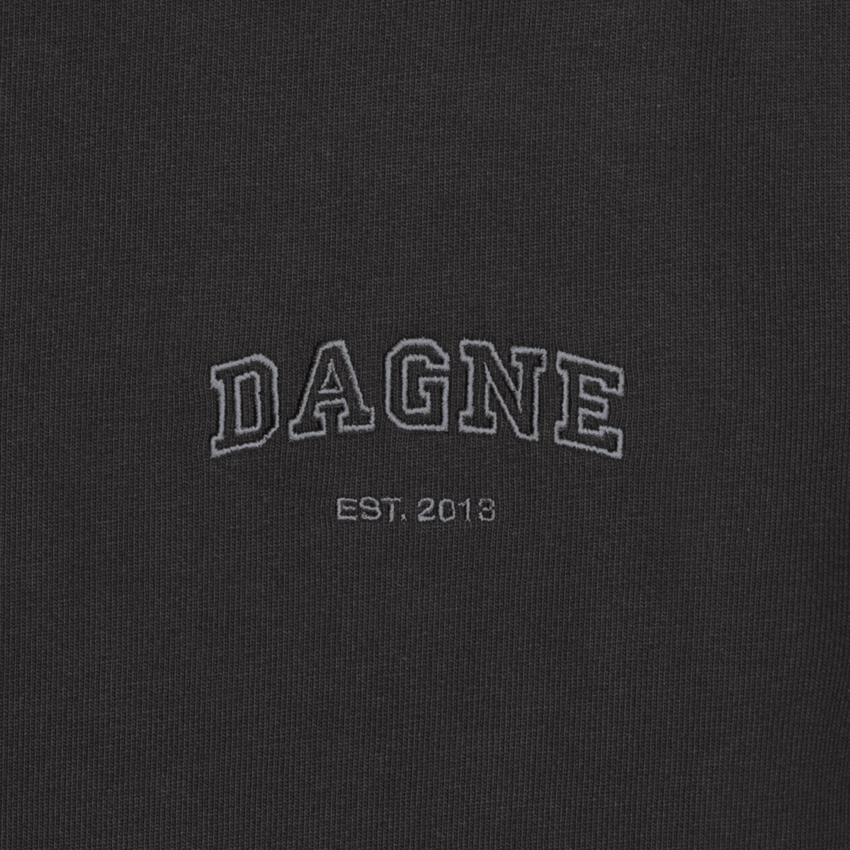 Varsity Logo T-shirt in Onyx, Large