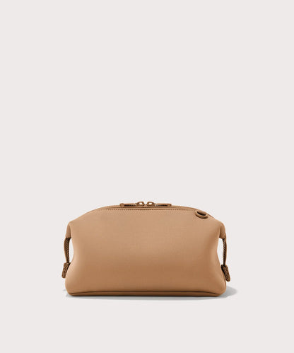 Hunter Toiletry Bag in Camel, Large