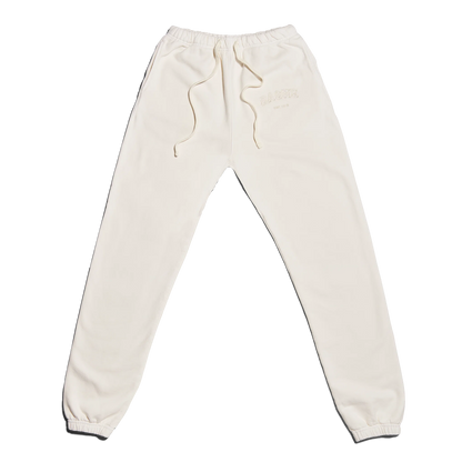 Varsity Logo Sweatpants in Moonbeam, Large