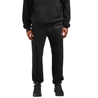 Varsity Logo Sweatpants in Onyx, XL