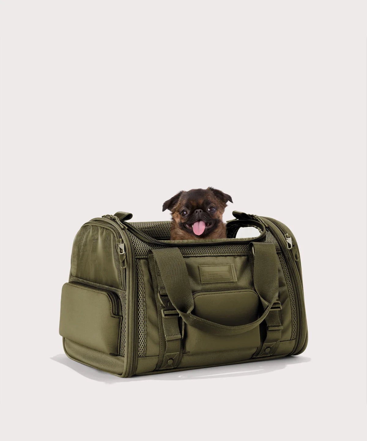 Kyoto Pet Carrier in Dark Moss, Small