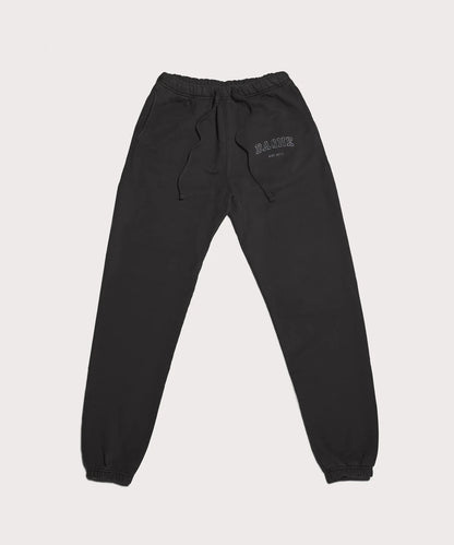 Varsity Logo Sweatpants in Onyx, XL