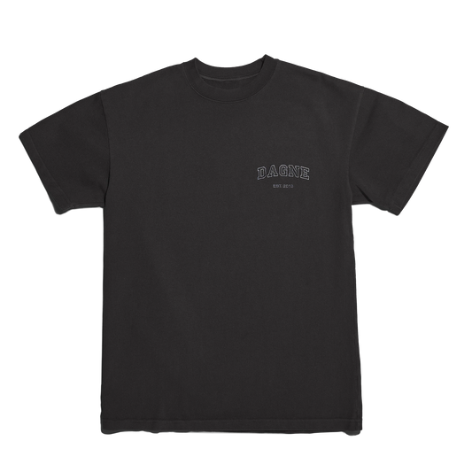 Varsity Logo T-shirt in Onyx, Small