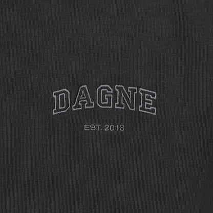Varsity Logo T-shirt in Onyx, Small
