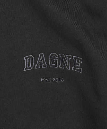 Varsity Logo Hoodie in Onyx, 2X