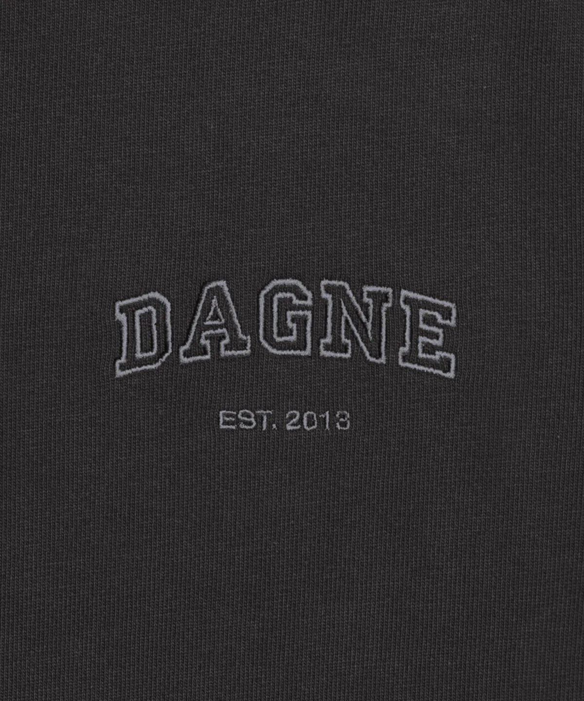 Varsity Logo T-shirt in Onyx, Medium