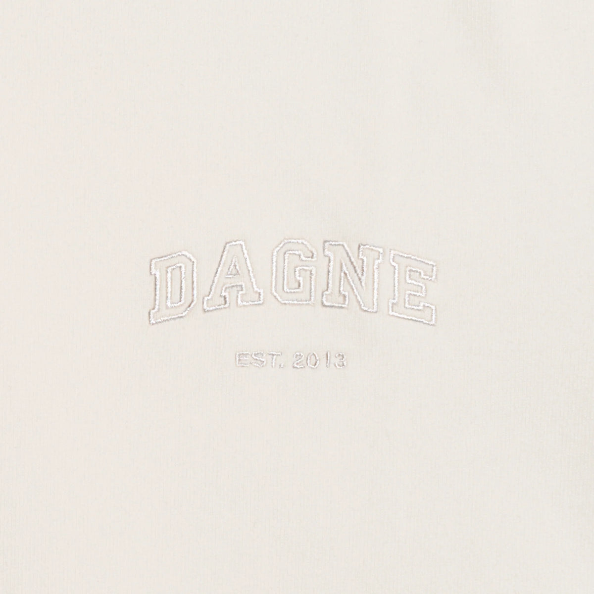 Varsity Logo T-shirt in Moonbeam, 2X